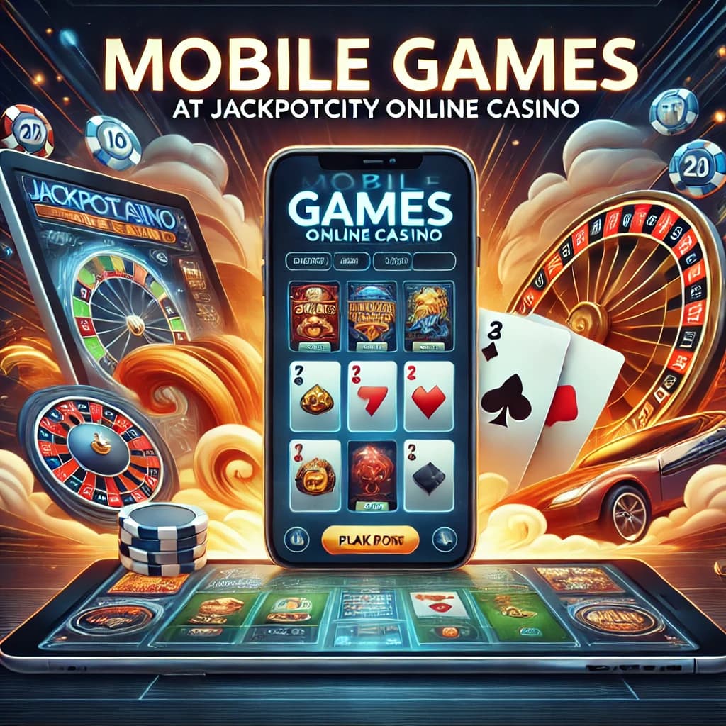 Mobile Games at JackpotCity Online Casino