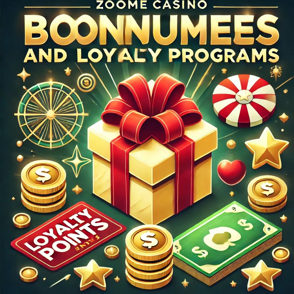 Zoome Casino Bonuses and Loyalty Programs